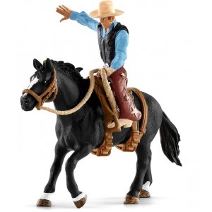 Cavallo da Rodeo con Cowboy...